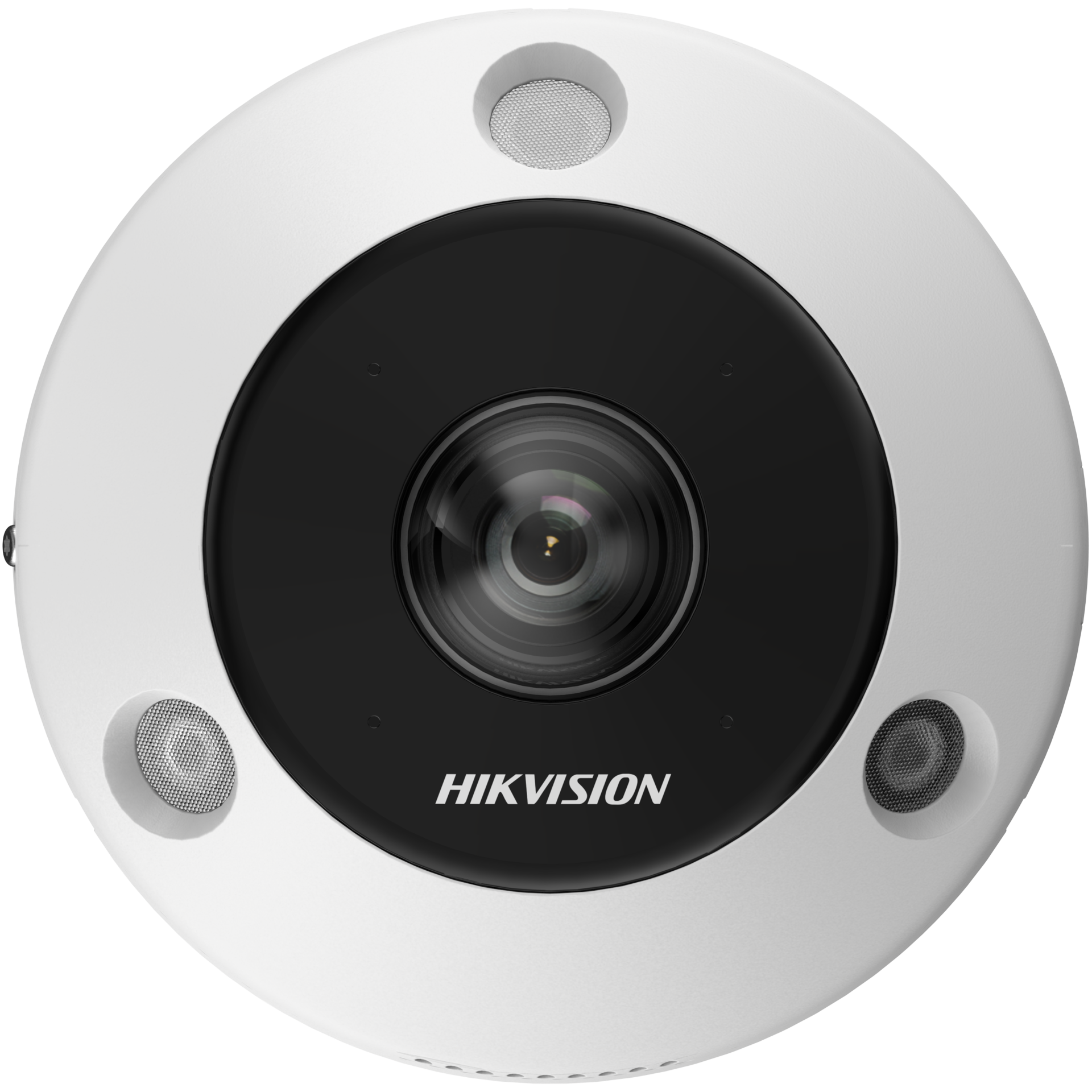 HIK-DS-2CD63C5G1-IVS - Cámara IP Fisheye 12MP PoE IR Audio IP67 IK10 Hikvision