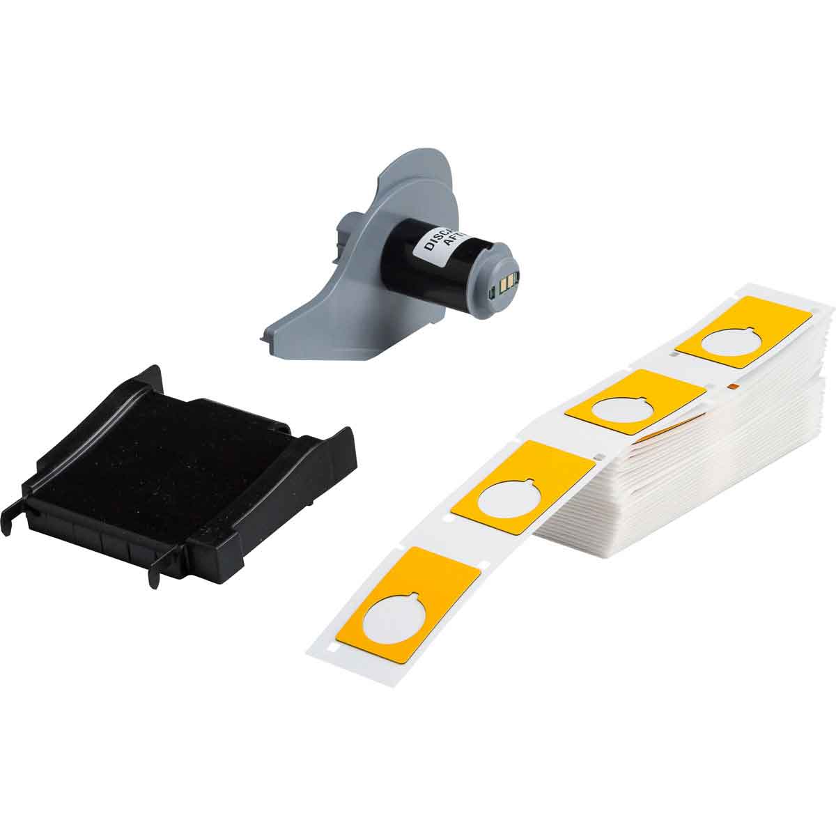 BR-M7-168-593-YL - M7-168-593-YL ETIQUETA DE PANEL ELEVADO PARA IMPRESORA (BOTONERA) M7 - 1.9" x 1.2" AMARILLA.