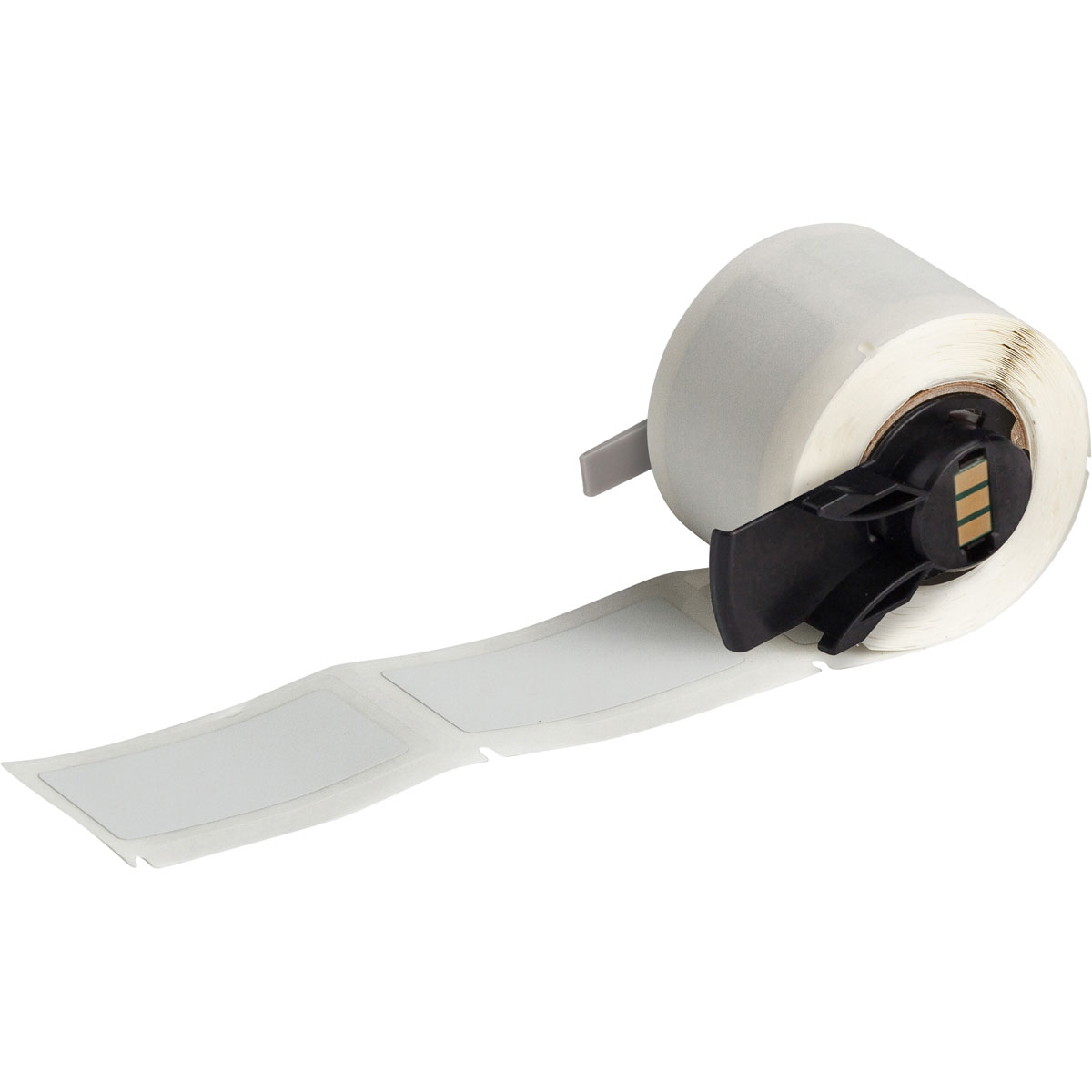 BR-M6-20-428-PSL - M6-20-428-PSL ETIQUETAS POLIESTER METALIZADO RESISTENTE A SOLVENTES, 1" x 2"