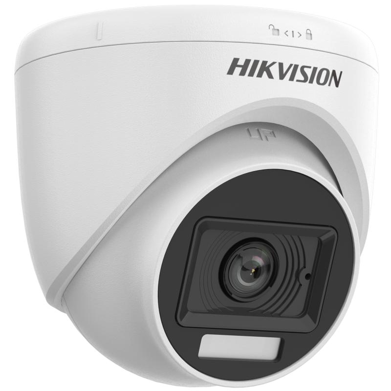 HIK-DS-2CE76D0T-LPFS - HIK-DS-2CE76D0T-LPFS CAMARA ANALOGA TORRETA 2MP LENTE FIJO IR 20M CON AUDIO IP67 HIBRID LIGHT PLASTICO