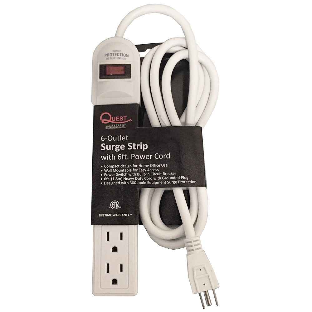 Q-EPD-1306 - PDU QUEST T Q-EPD-1306, 6 Salidas AC, Distribución Eléctrica