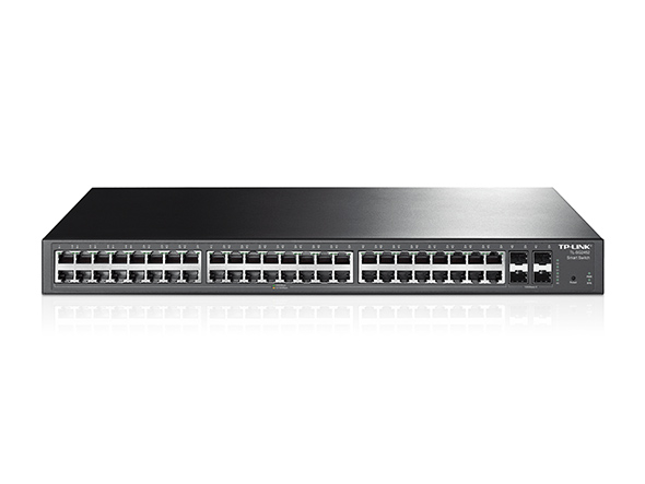 TL-SG2452 - TL-SG2452 Switch 48-Ptos Gigabit Smart con 4 bahias SFP 
