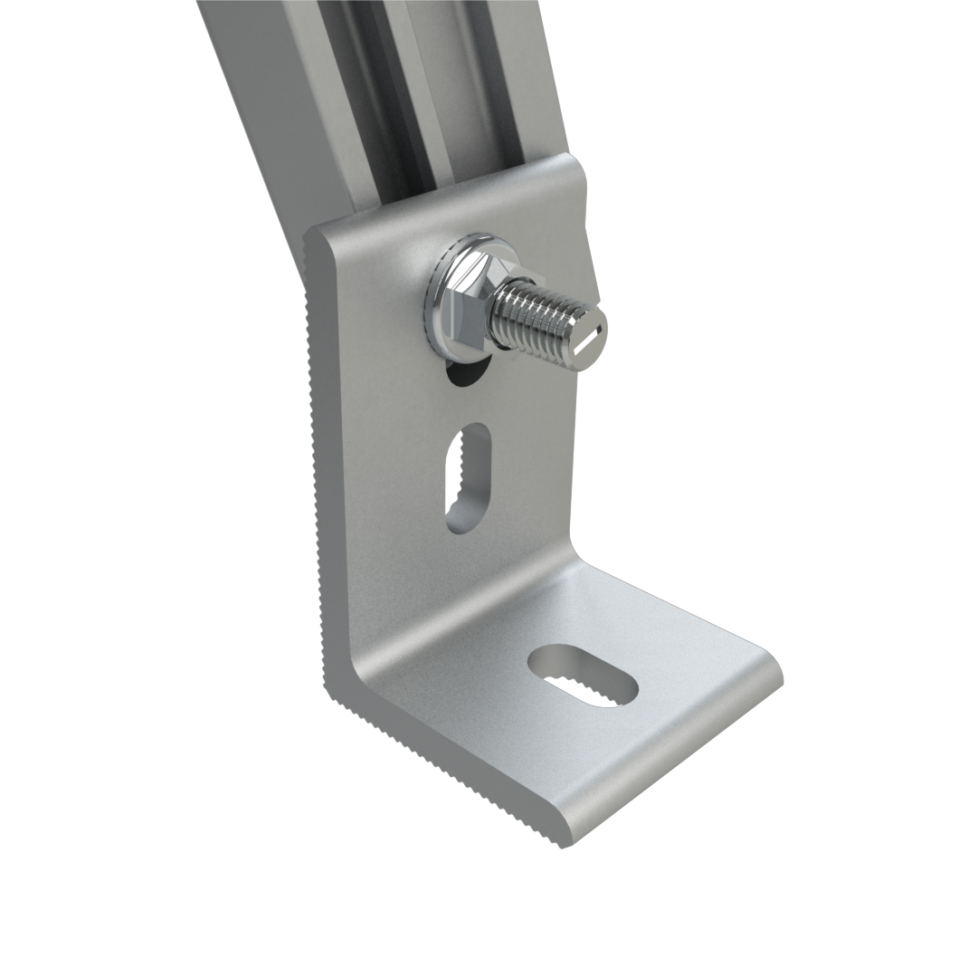 UNIRAC-A1LF02M - A1LF02M SOPORTE TIPO "L" FIJO PARA RIEL DE PANEL SOLAR