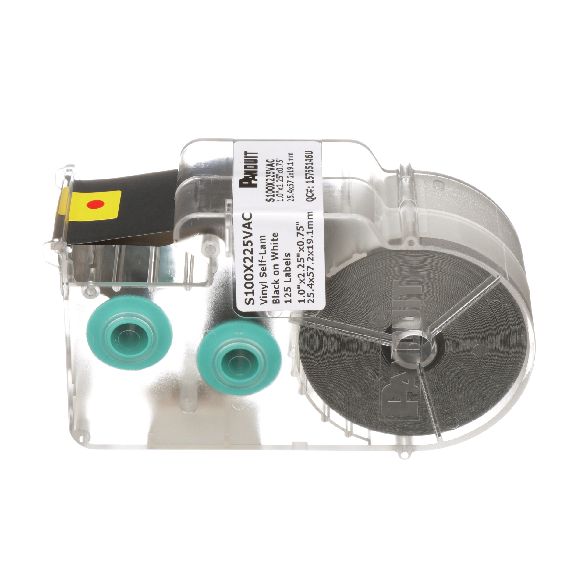 PAND-S100X225VAC - S100X225VAC ETIQUETAS (CASSETE) P/CABLES 8-4AWG,1X2.25"PANDU