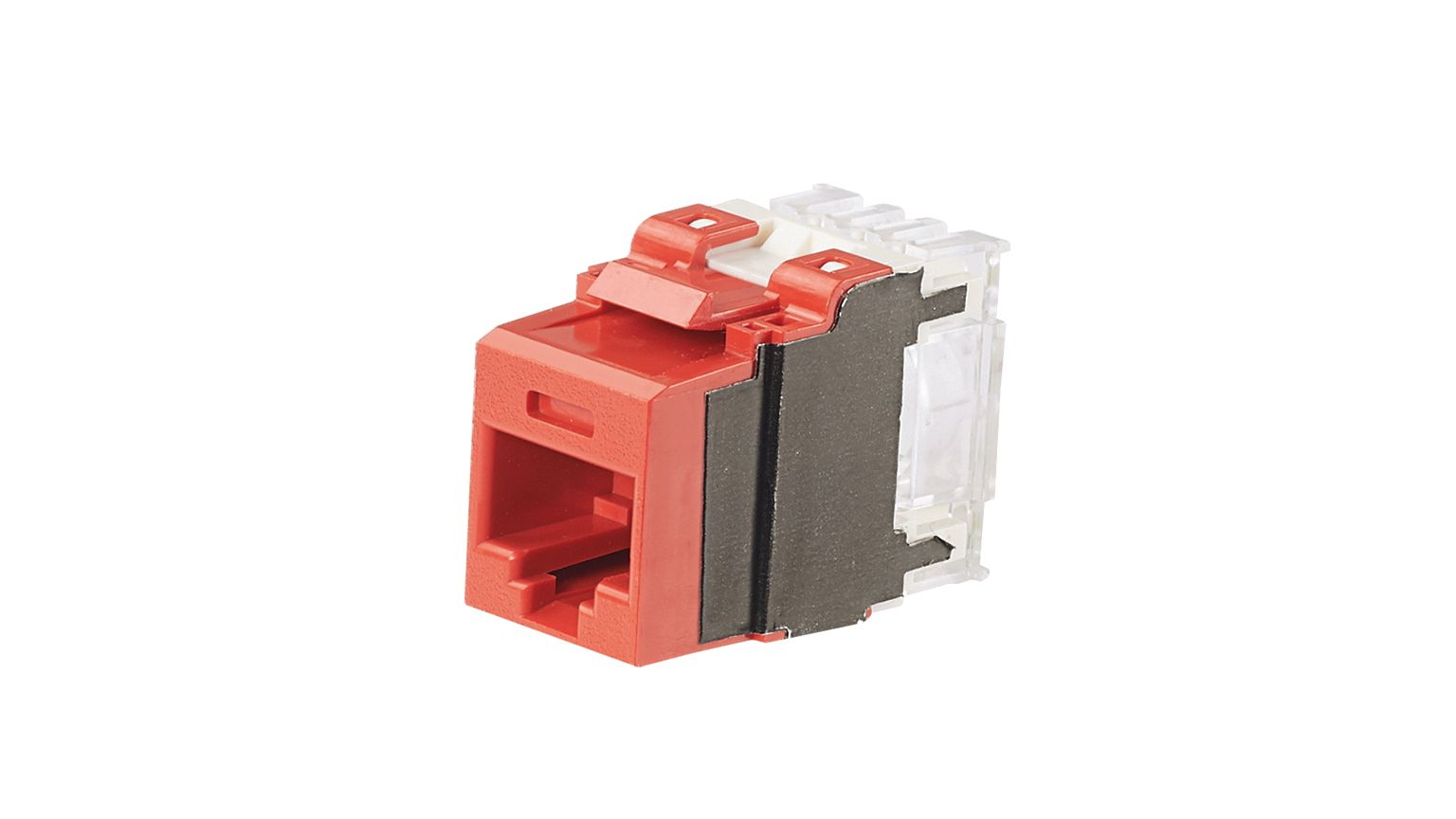 PAND-NK6X88MRD - NK6X88MRD KEYSTONE JACK CAT6A COLOR ROJO  LÍNEA NETKEY DE PANDUIT