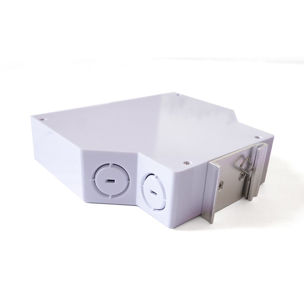 CATF-DIN-TB - DIN-TB CAJA DE TERMINACIÓN P/FIBRA OPTICA SC/UPC MONOMODO CON 6 ADAPTADORES, CATCOM