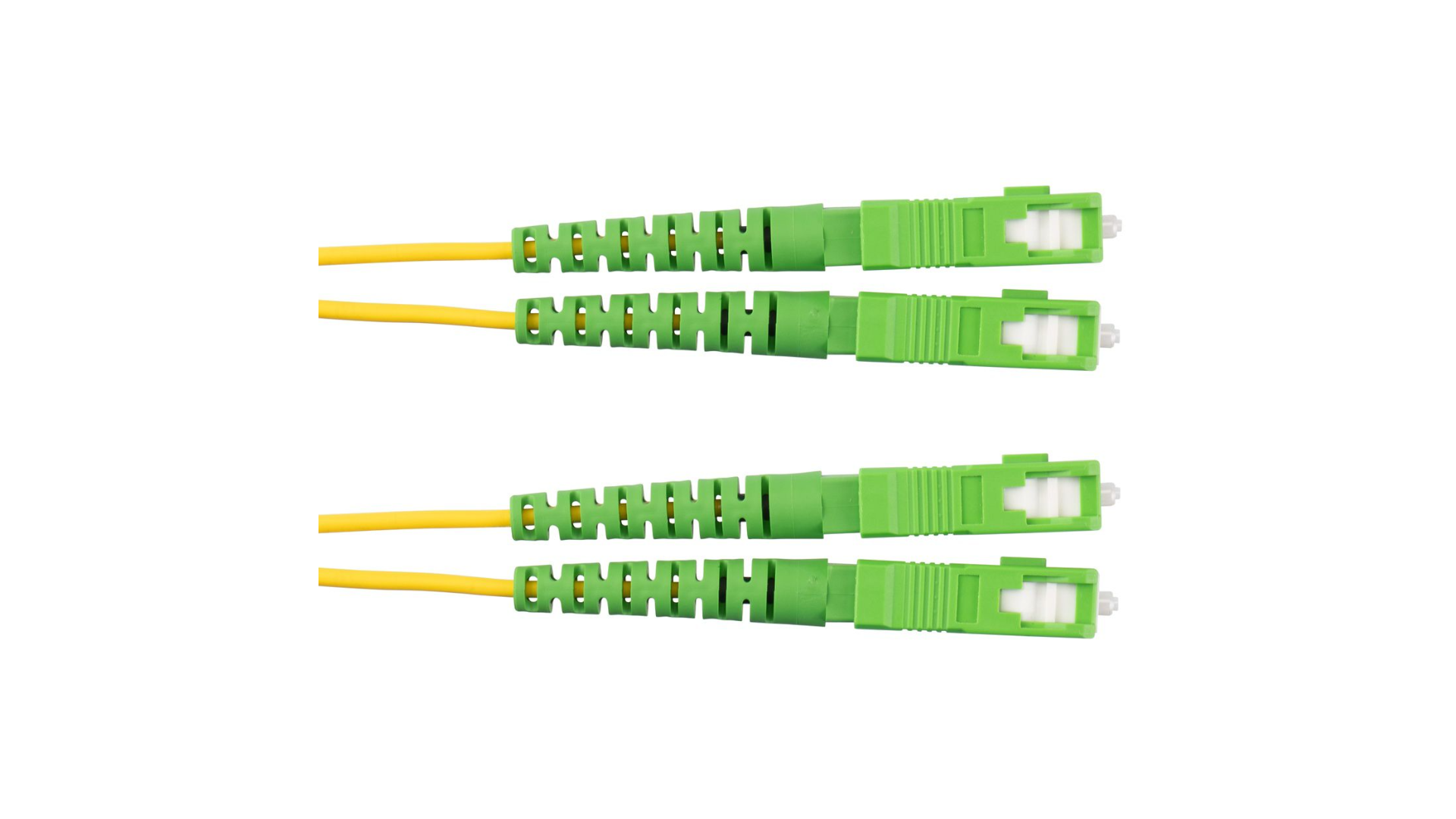 PAND-F923RANANSNM001 - F923RANANSNM001 OS2 2 Fiber 3mm Jacket Patchcord Riser SC-APC Duplex to SC-APC Duplex Std. IL - 1m