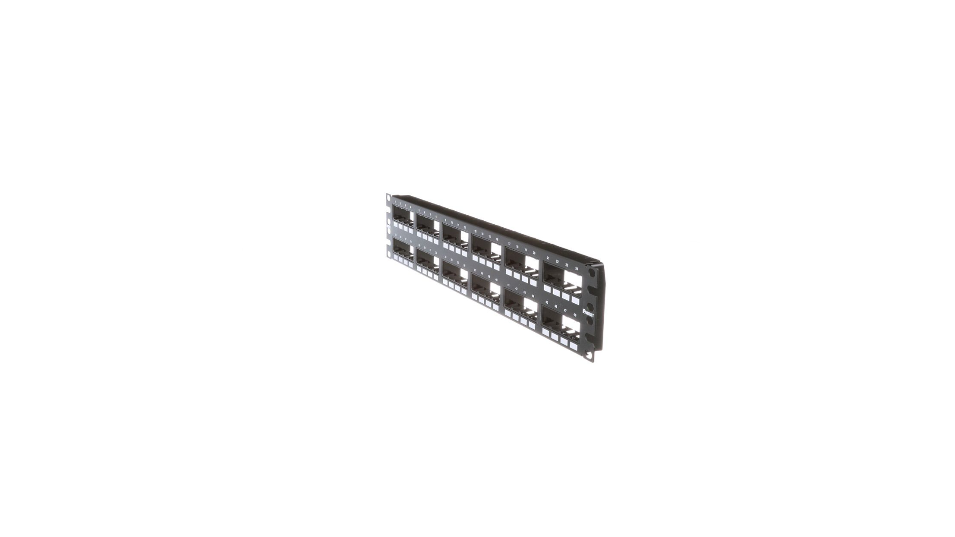 PAND-CPP48FMWBLY - CPP48FMWBLY PATCH PANEL MODULAR  48 PTOS PLANO DESCARGADO 