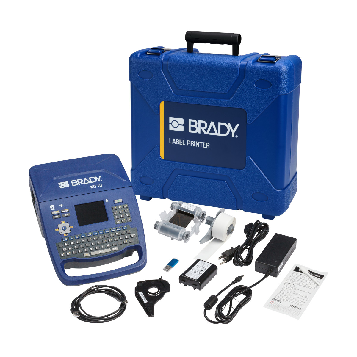 BR-M710-WB-PWID - Impresora de Etiquetas Brady M710 Wi-Fi BT: Solución industrial robusta