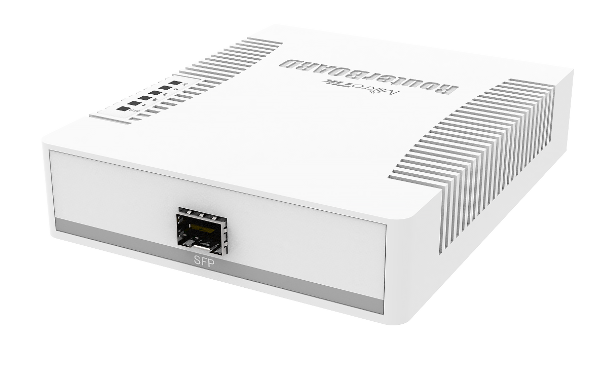MI-RB260GS - RB260GS SWITCH 5 PTS Gigabit+1 SFP 10/100/1000 ADMINISTRABLE, MIKROTIK