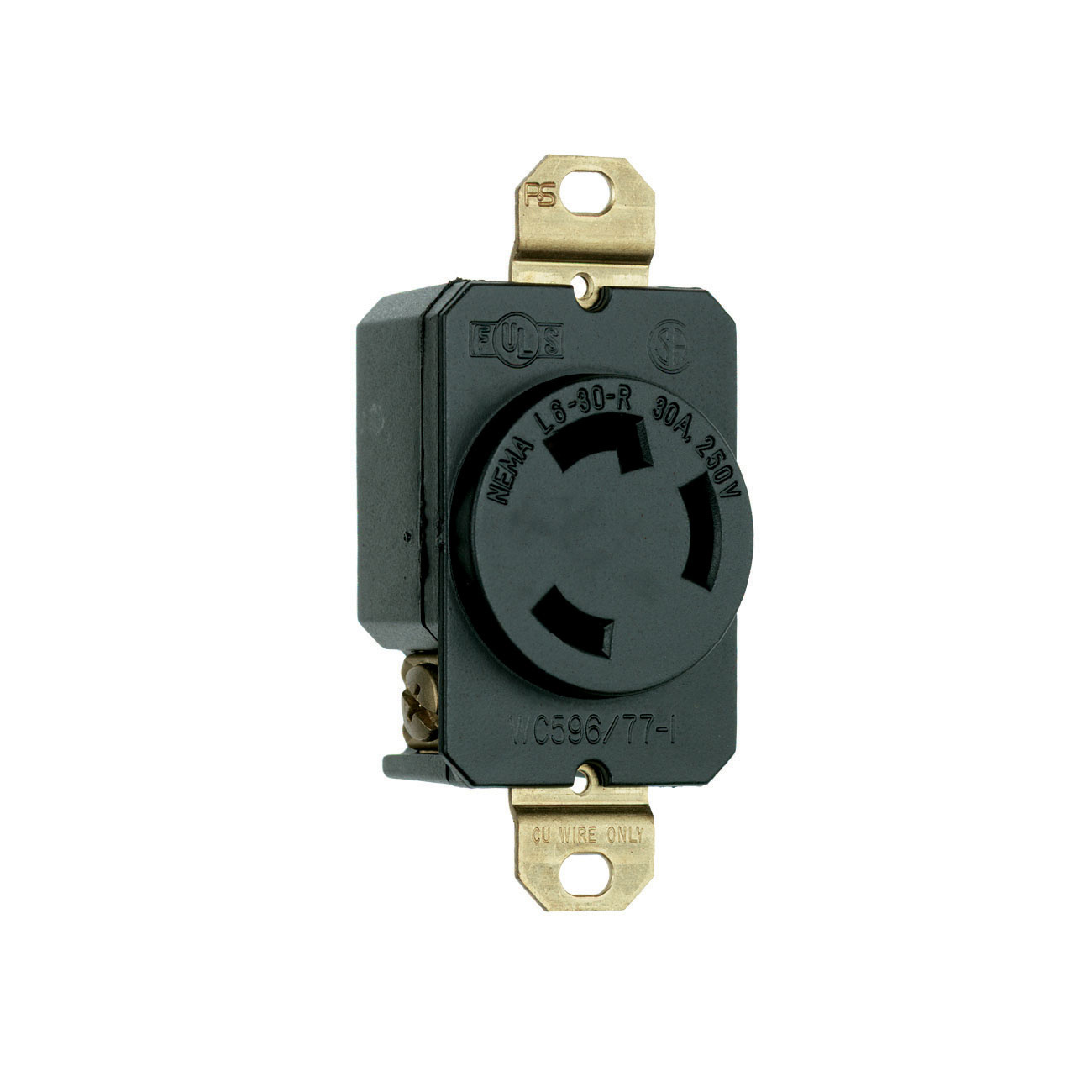 LG-L630R - LG-L630R TOMA 30 AMPERIOS 250 VOLT 3 HILOS PASS&SEYMOUR LEGRAND