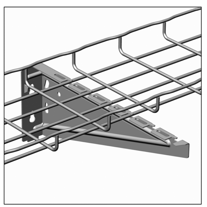 EZT-FASU300PG - FASU300PG PERFIL P/SUSPENSION UNIVERSAL DE ESCALERILLA TIPO FAS DE 12", CABLOFIL