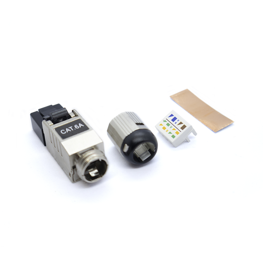 CAT-MPTL6A - MPTL6A CONECTOR CAT6A RJ45 MPTL MACHO FTP UNIFILAR/MULTIFILIAR, CATCOM