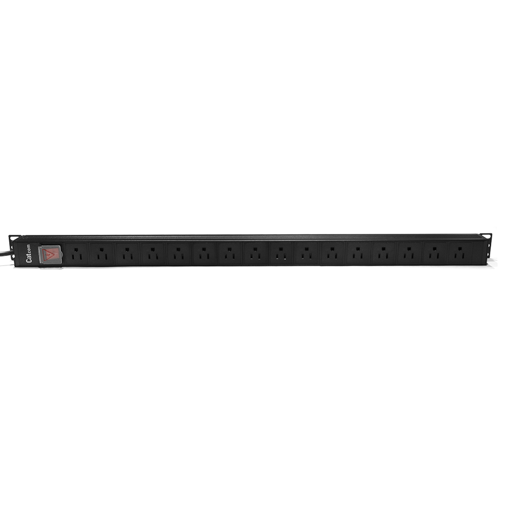 CAT-SW-1U-U16-F - SW-1U-U16-F PDU VERTICAL 16TOMAS 5-15R 5-15P 110V