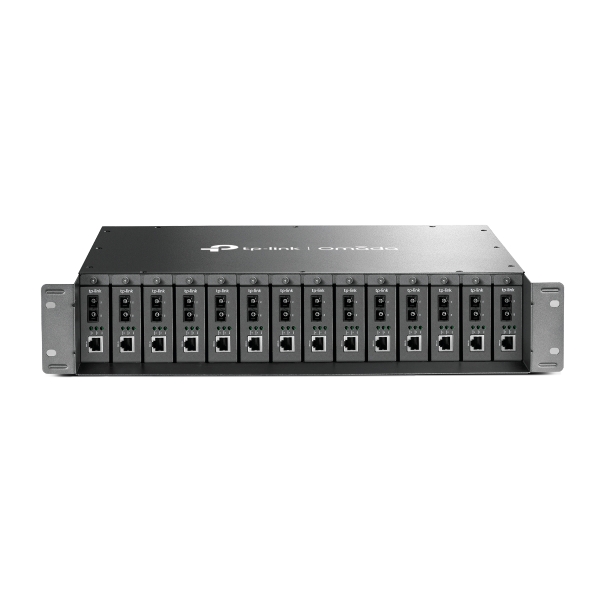 TL-MC1400 - MC1400 CHASIS P/HASTA 14 CONVERTIDOR DE MEDIOS TPLINK RM