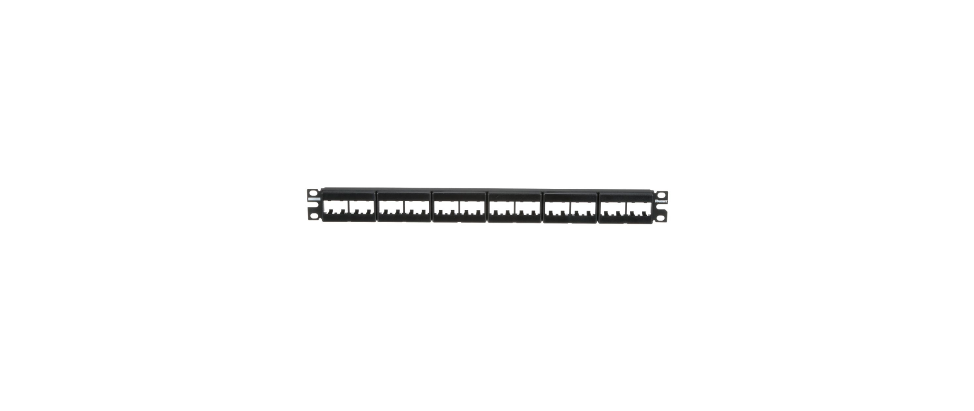 PAND-CPP24WBLY - CPP24WBLY PANEL 24 PTS DESCARGADO,MODULAR,NEGRO P/INSERTOS