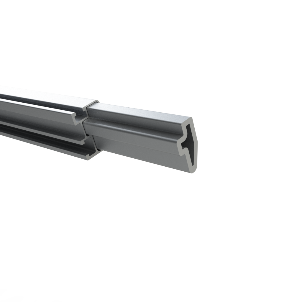 UNIRAC-A1SP02M - A1SP02M UNI�N DE EMPALME PARA DOS RIELES DE PANEL SOLAR 8 PULGADAS DE LARGO