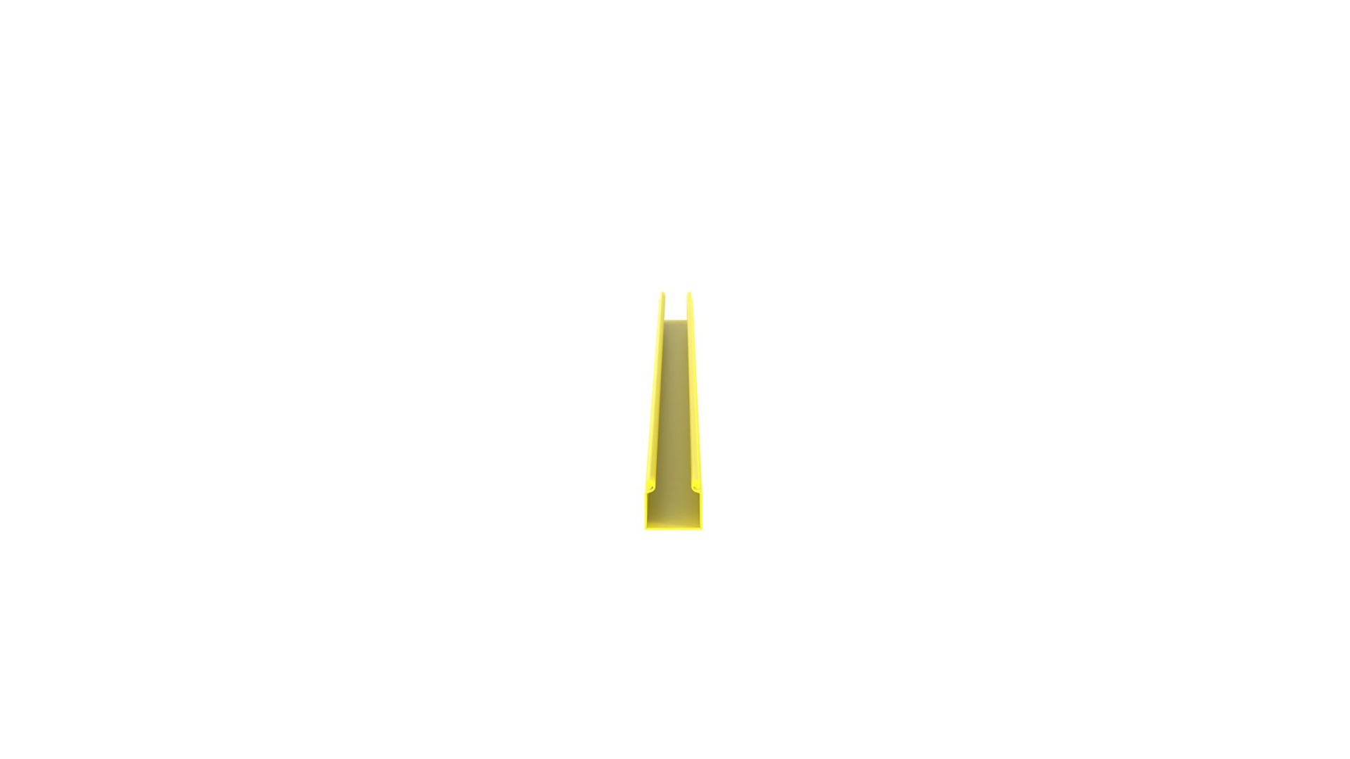 PAND-HS2X2YL6NM - HS2X2YL6NM CANAL ENRUTADOR PARA CABLES AMARILLO NO RANURADO HORIZONT