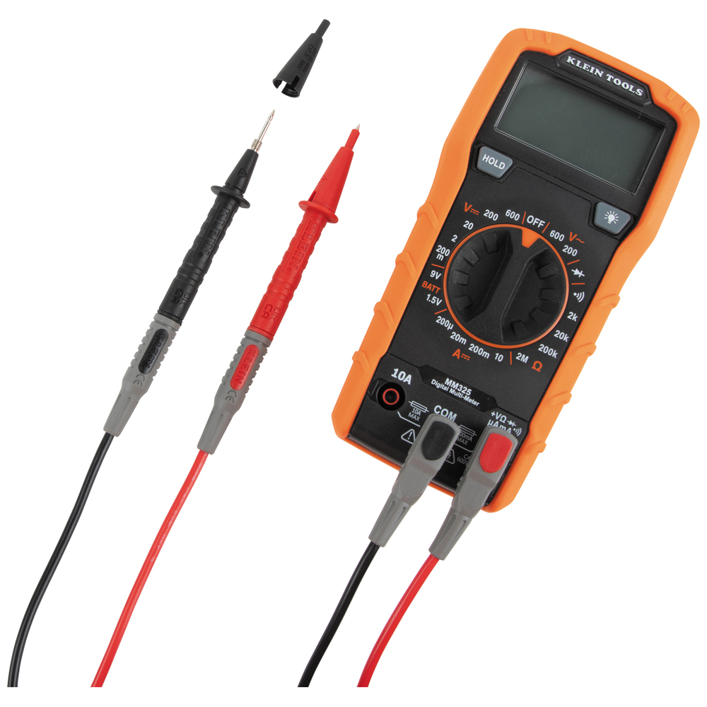 KLEIN-CL710 - CL710 MULTÍMETRO DE GANCHO DIGITAL 600A CA, TRMS DE RANGO AUTO C/ MEDIDOR DE TEMPERATURA