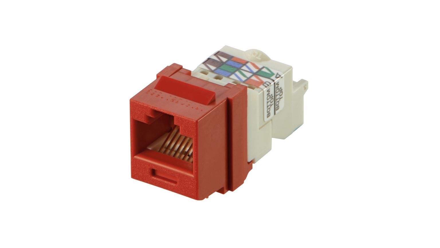 PAND-NK6TMRD - NK6TMRD INSERTI TIPO KEYSTONE CAT. 6 ROJO NETKEY TP
