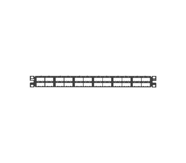 PAND-CP48HDBL - CP48HDBL PANEL MODULAR 48 PUERTOS NEGRO C/BLINDAJE