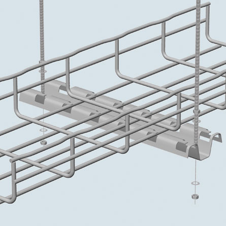 EZT-FASP200IN316L - FASP200IN316L PERFIL PERFORADO P/SUSPENSION DE ESCALERILLA TIPO FAS DE 8" ACERO INOXIDABLE, CABLOFIL