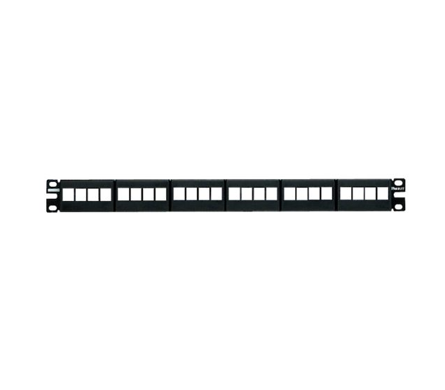 PAND-NKFP24Y - NKFP24Y PATCH PANEL MODULAR, PLANO, 24 PORT, 1 RU NETKEY