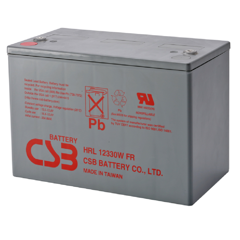 CSB-HRL12330WFR - HRL12330WFR BATERIA 12V 88AMP VRLA LIBRE DE MANTENIMIENTO, CSB