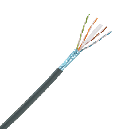PAND-PFO6X04BL-CEG - PFO6X04BL-CEG CARRETE DE CABLE F/UTP CAT6A OUTDOOR EN NEGRO , PANDUIT