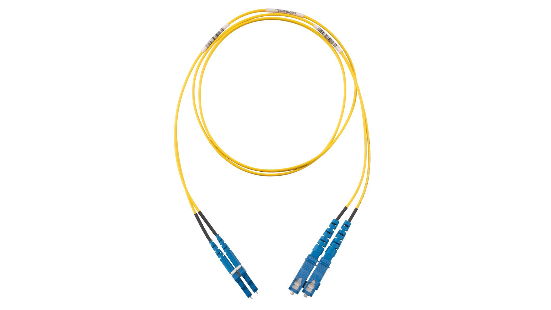 PAND-F92ERLNSNSNM001 - F92ERLNSNSNM001PATCH CORD FIBRA SM SC-LC DUPLEX AMARILLO 1M