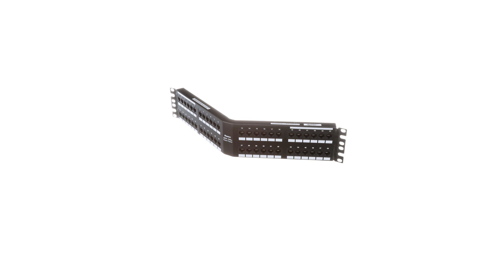 PAND-DPA486X88TGY - DPA486X88TGY PATCH PANEL 48 PTOS CAT6A ANGULADO 2RU