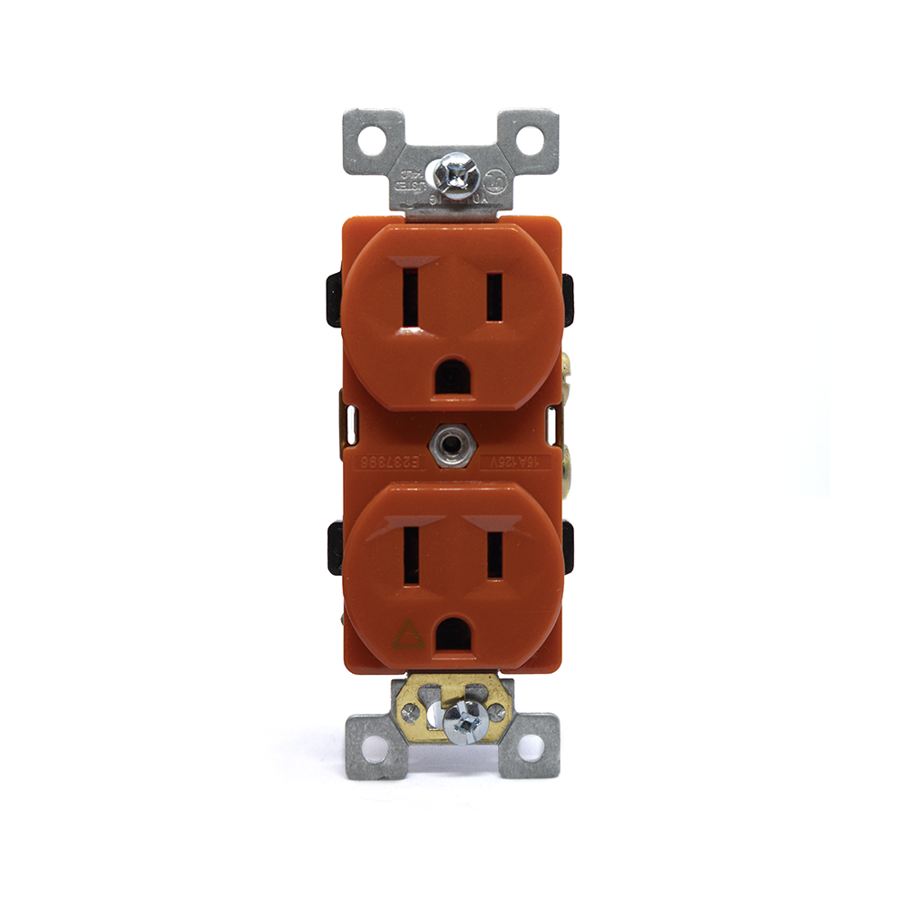 CAT-YQ15R-IG - YQ15R-IG TOMACORRIENTE ROJO, GRADO HOSPITALARIO DOBLE 5-15R