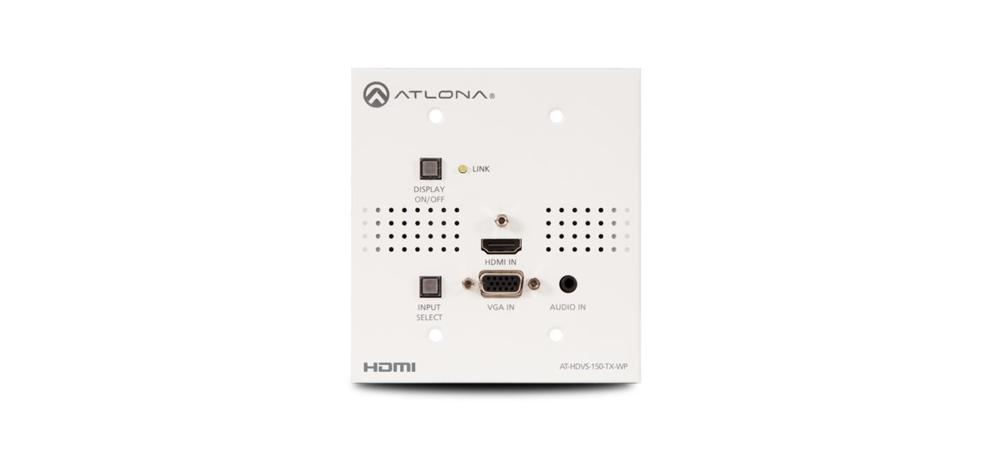 ATL-HDVS-150-TX-WP - HDVS-150-TX-WP SWITCH TRANSMISOR MONTAJE EN PARED HDBASE-T ATLONA