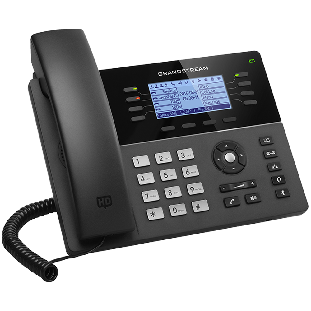 GS-GXP1782 - GXP1782 TELÉFONO IP 8 LÍNEAS + 4 SIP + 2 PUERTOS10/100/1000 PoE 1 USB, GRANDSTREAM