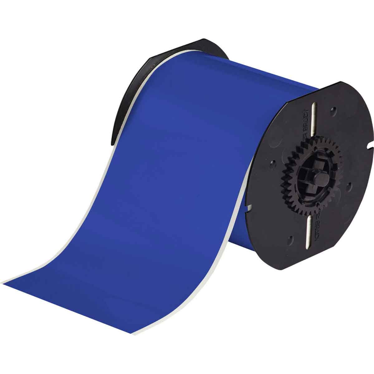 BR-B30C-4000-595-BL - B30C-4000-595-BL ETIQUETA CONTINUA VINIL 4inW x 100ftL IN/OUTDOOR AZUL BRADY