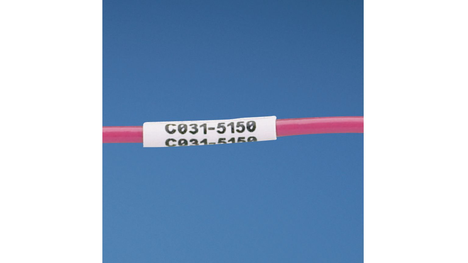 PAND-T100X000CBC-BK - T100X000CBC-BK ETIQUETA CONT.VINYL, 1.00"Wx12.5"L B/N P1 PAN