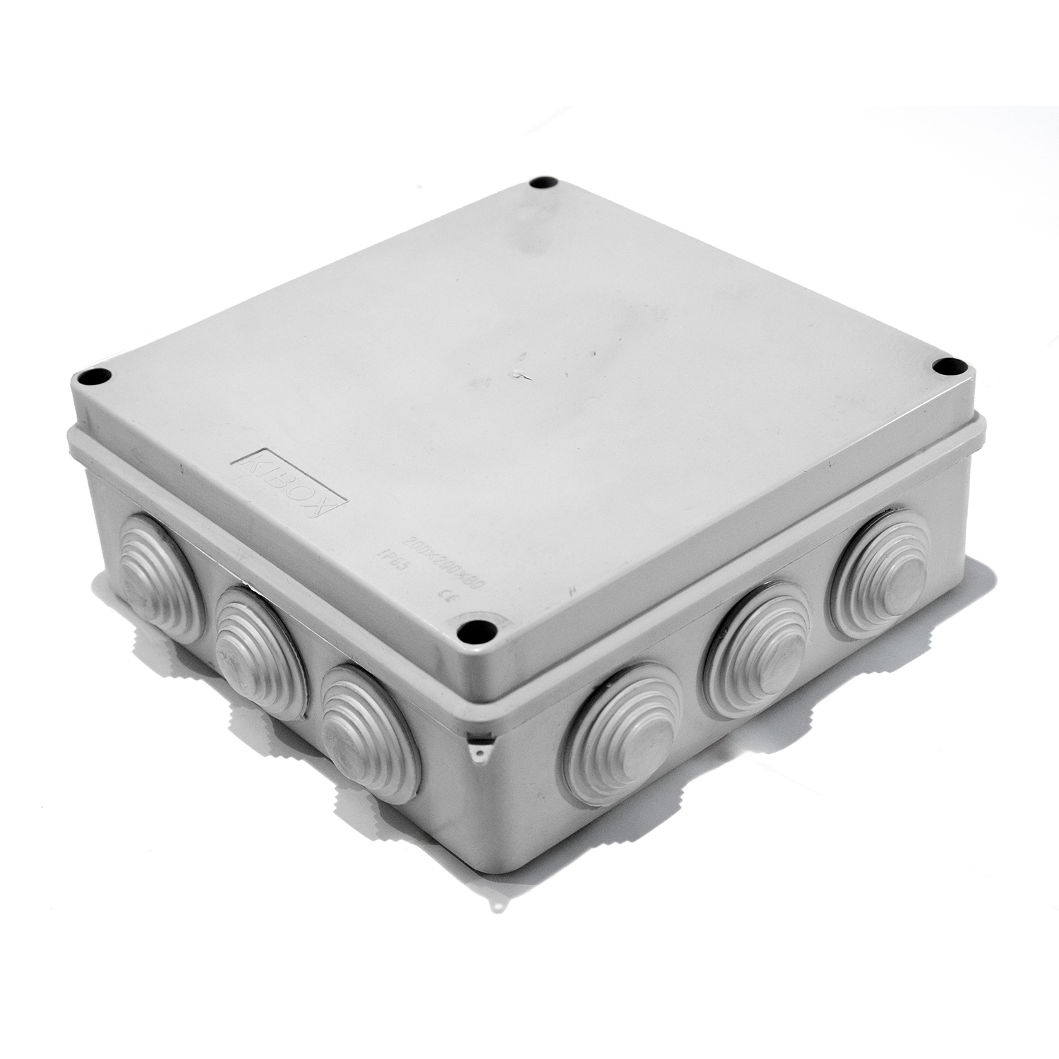 CAT-OB-200X200X80 - OB-200X200X80 CAJA DE REGISTRO PARA EXTERIORES 8X8