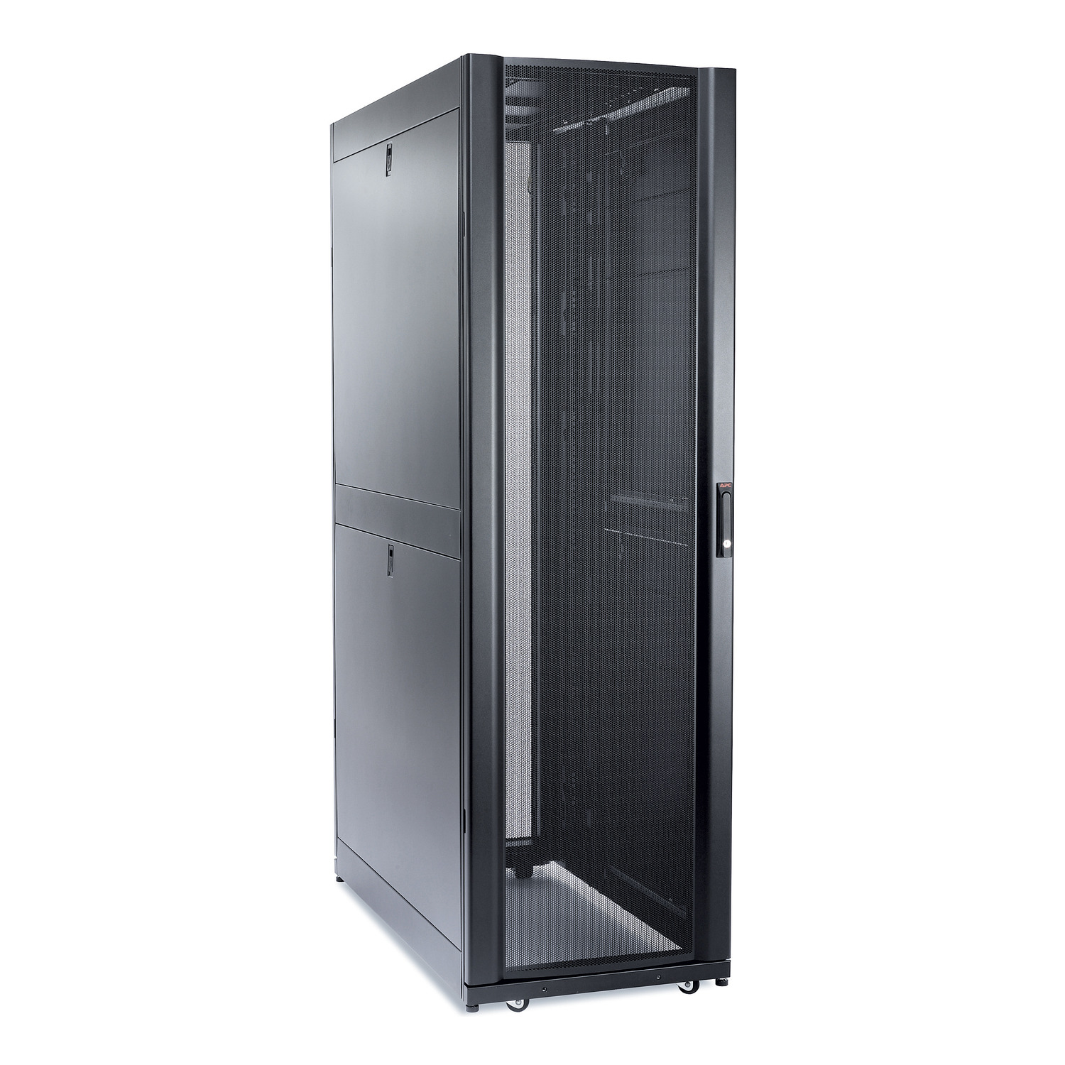 APC-AR3300 - AR3300 Netshelter SX 42u 600mm de ancho x 1200mm de profundidad con paneles laterales, color negro