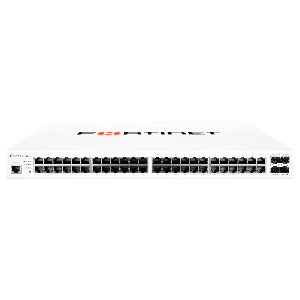 FORTINET-FS-148E - FortiSwitch-148E L2+ managed switch with 48GE port + 4SFP