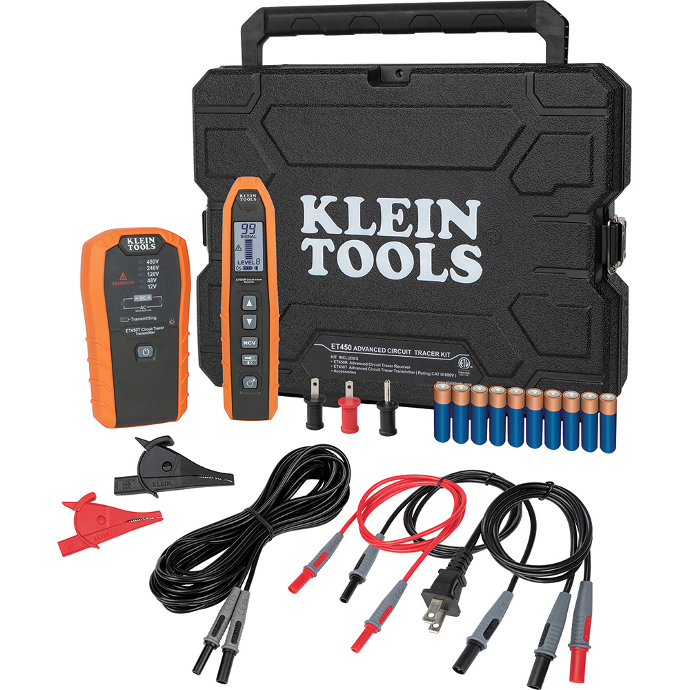 KLEIN-ET450 - ET450 KIT AVANZADO PARA RASTREAR CIRCUITOS ENERGIZADOS O NO, HASTA 480V