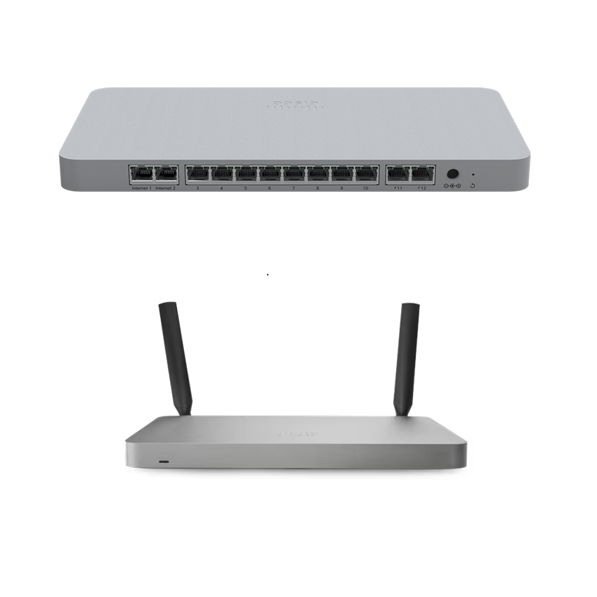 CISCO-MX68-HW - MX68-HW FIREWALL EQUPO DE SEGURIDAD INFORMÁTICA Y UTM 2 GbE RJ45 + 1USB + POE, CISCO