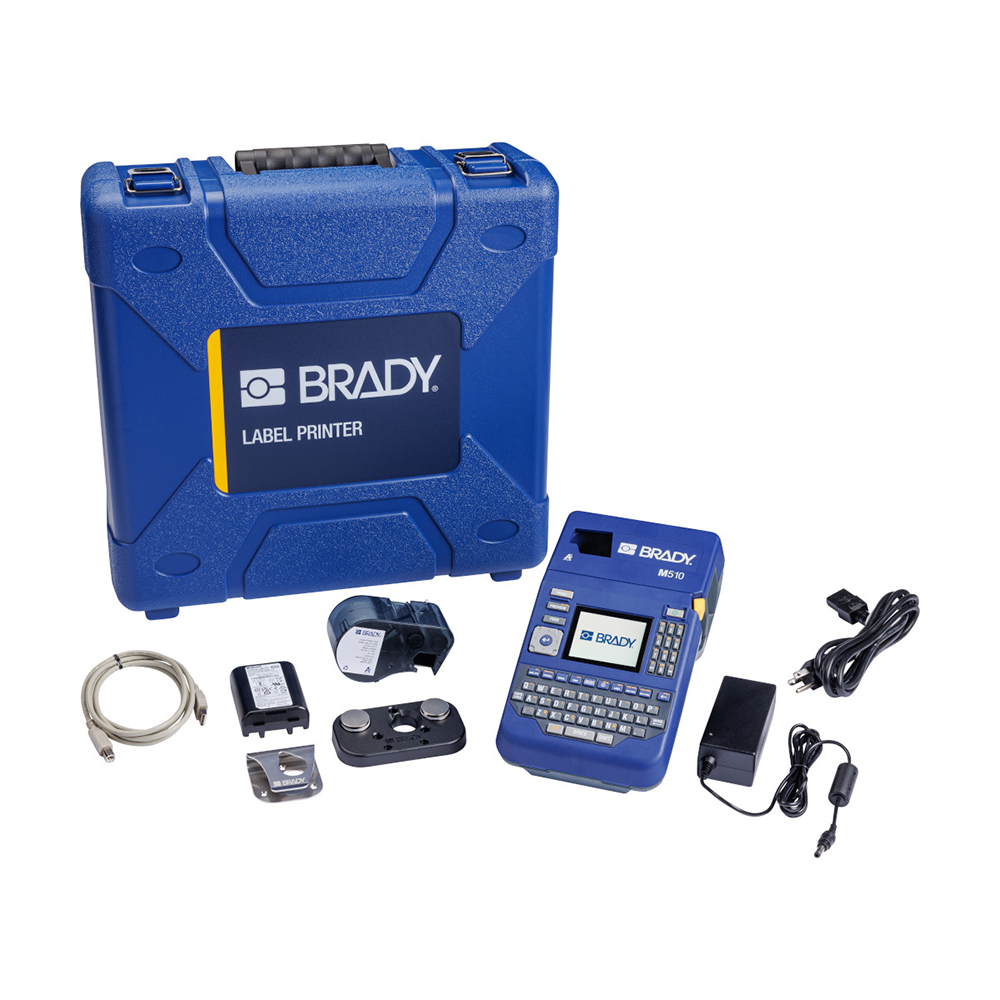 BR-M510-KIT - BRADY M510 Kit: Impresora Etiquetas Industrial Portátil y Robusta
