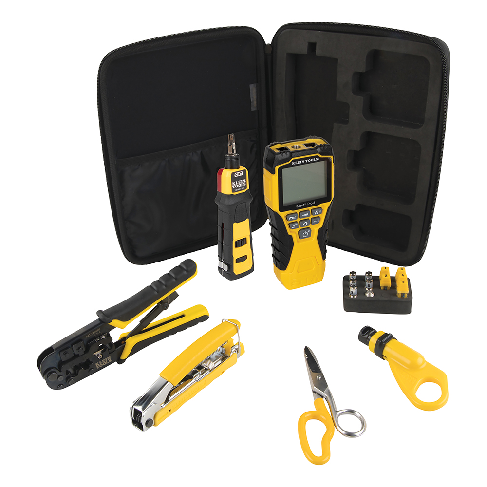 KLEIN-VDV001-819 - VDV001-819 HERRAMIENTA KIT PARA INSTALACIÓN DE REDES CON TESTER
