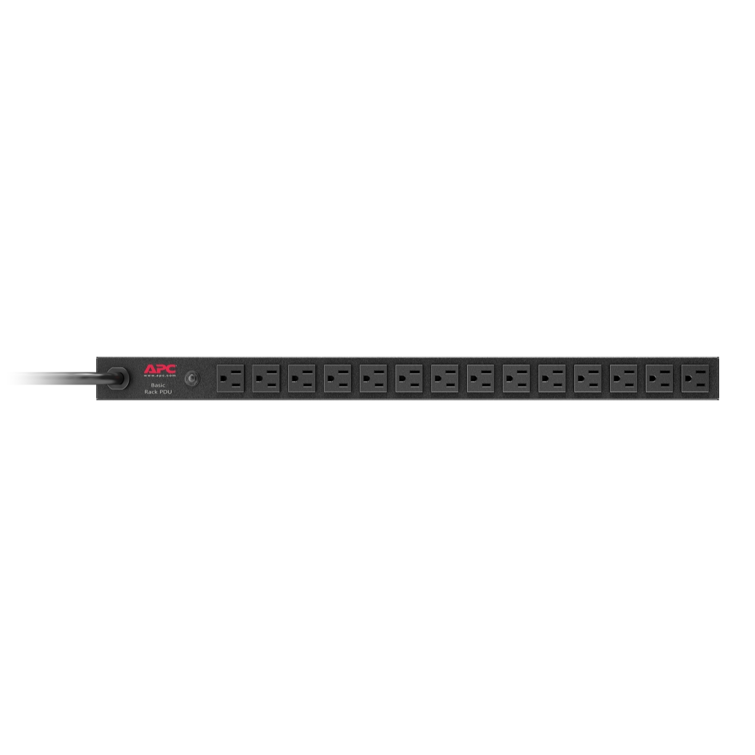 APC-AP9551 - AP9551 PDU PARA RACK BASICA, NO OCUPA ESPACIO EN U, 20 A, 120 V, (14) 5-15