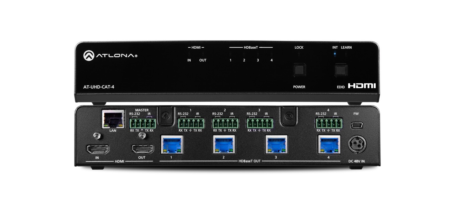 ATL-UHD-CAT-4 - UHD-CAT-4 AMPLIFICADOR DE SEÑAL 4K/UHD HDBaseT 60Hz ATLONA