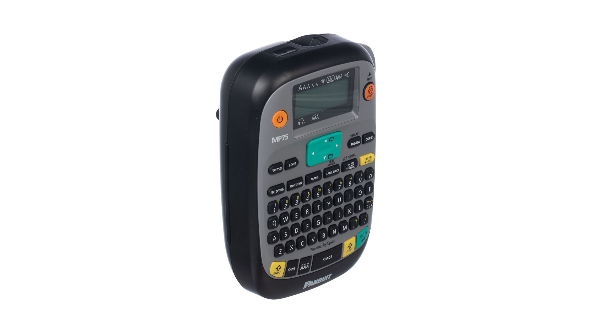 PAND-MP75 - MP75 IMPRESORA PORTATIL DE ETIQUETAS POR TRANSFERENCIA TÉRMICA C/TECLADO Y PANTALLA, PANDUIT