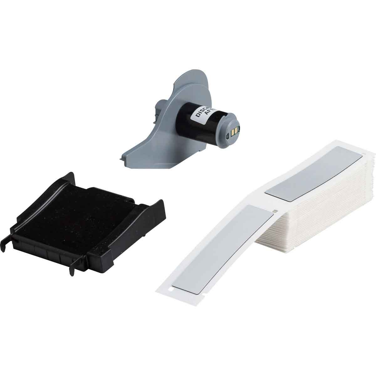 BR-M71EP-174-593-SL - M71EP-174-593-SL ETIQUETA PRECORTADA POLIESTER 4inH x 1inW GRIS BRADY