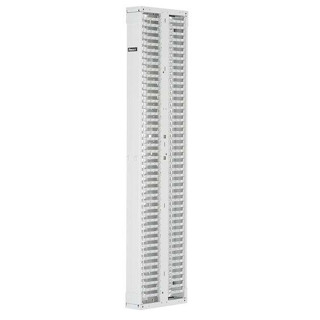 PAND-PR2VD08WH - PR2VD08WH PATCHRUNNER2 VERTICAL MANAGER AND DOORS, 8 IN WIDE, 7FT TALL, FRONT AND REAR, WHITE