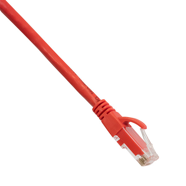 CAT-PC6-3003 - PC6-3003 PATCH CORD CAT6 3FT COLOR ROJO C/BOTA TERMOMOLDEADA, CATCOM