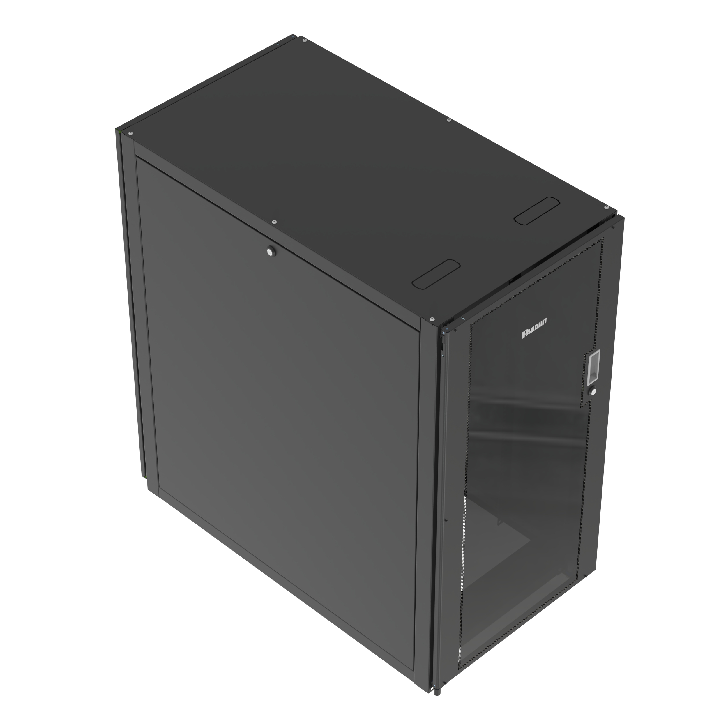 PAND-E6412B2 - E6412B2 GABINETE 24 RU 600mm Wx1070mm CON 2 PANELES NEGRO